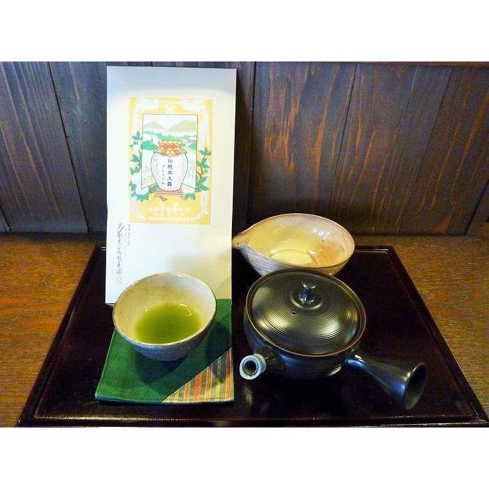 【博多老舗茶舗】伝統本玉露・かぶせ茶・煎茶 詰め合わせ FY80