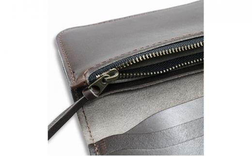 匠 Leather Long Wallet ブラウン