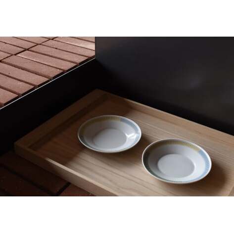 1616/ PC Deep Plate 160 2枚セット 有田焼 器 食器 皿 白 ホワイト プレート A20-402_イメージ2