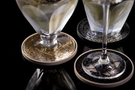 水戸岡鋭治デザインコースターSTAR真鍮メッキGR