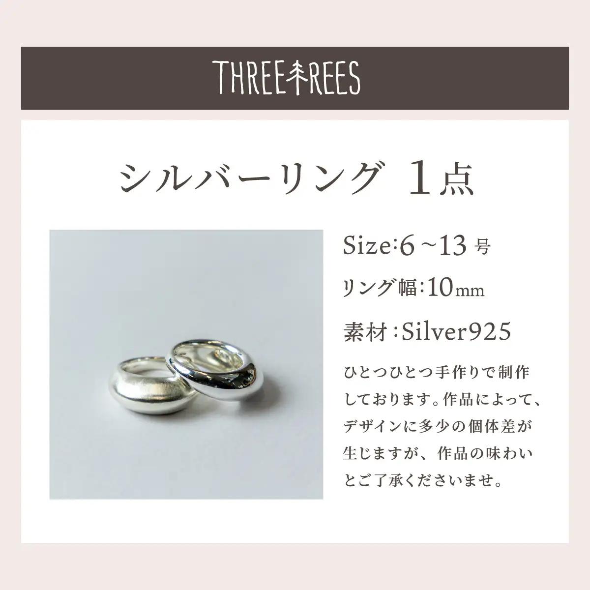 【日常のアクセントに】シルバーリング  LS-08  / 鏡面 / 6号