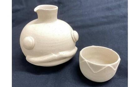 素焼きあんたろう酒器(備前焼)公式イメージキャラクターあんたろうグッズ AN-06