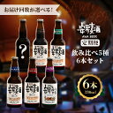 【ふるさと納税】【定期便：お届け回数が選べる】 安房麦酒 ビール飲み比べ5種6本セット 千葉県 南房総市 クラフトビール 地ビール 非加熱 アンバーエール ペールエール ダークエール ブルーベリーエール 黒ビール ホワイトビール フルーツビール 送料無料