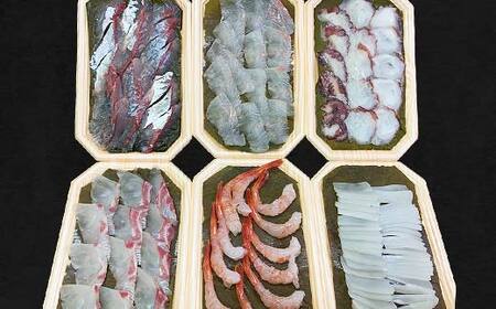 【11月～3月限定】昆布締め 富山 刺身 セット 7種 真鯛 いか 甘えび ひらめ たこ あじ ぶり 詰め合わせ 昆布じめ 富山湾 富山県 鯛  甘エビ 海鮮 魚介類 鮮魚 海産物 冷凍 小分け FA