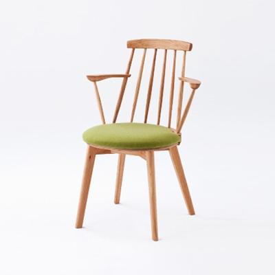 ふるさと納税 大川市 【BENCA】ジャスミン ダイニングチェア H arm(オーク)