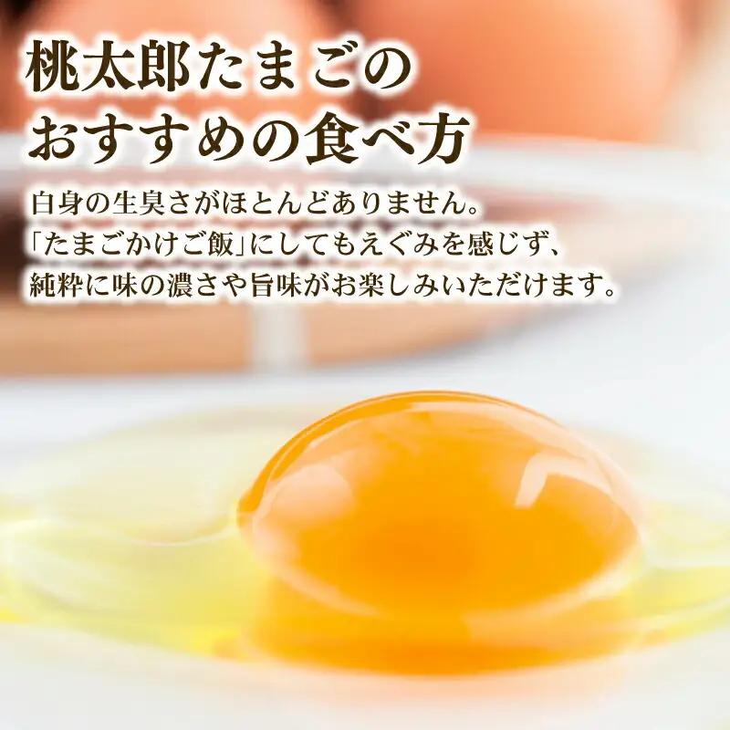 【3回定期便】桃太郎たまご 30個 たまご
