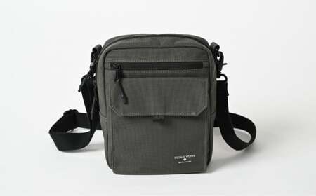 NY ミニショルダーバッグ グレーG SW-NY004-GRG | 灰緑色 バッグ 鞄 かばん 収納 充実  送料無料