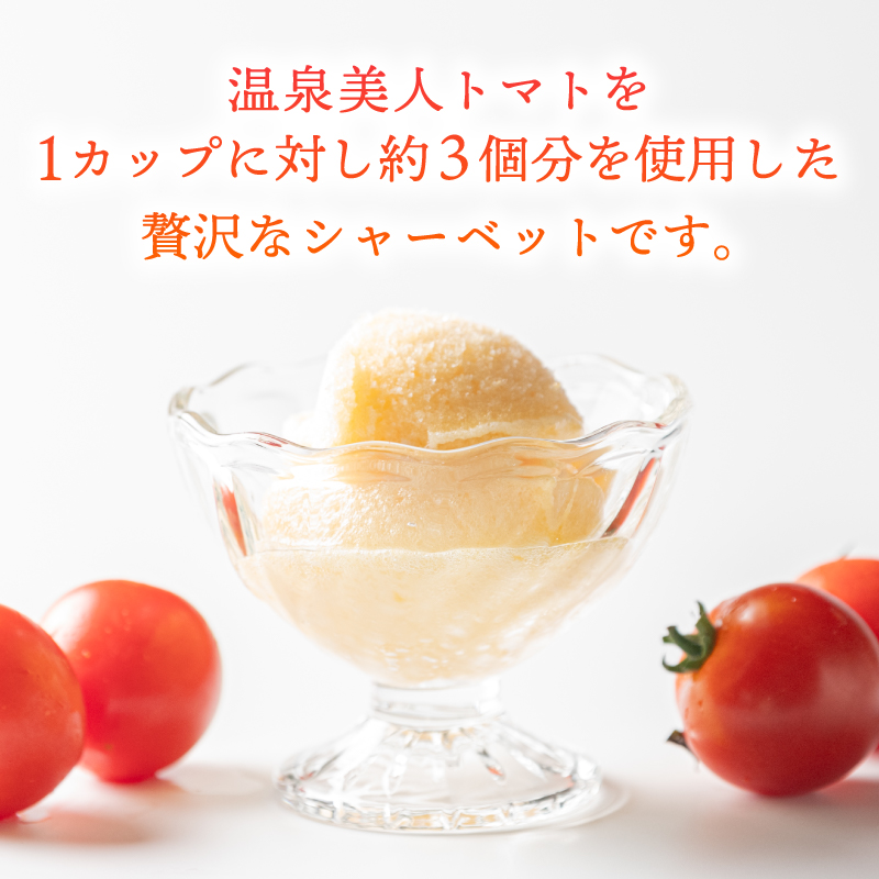 温泉美人トマト シャーベット 6個 セット