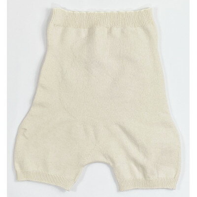 【ふるさと納税】日本製 オーガニックコットン 腹巻パンツ1分丈 生成 【610-7224】【1618014】