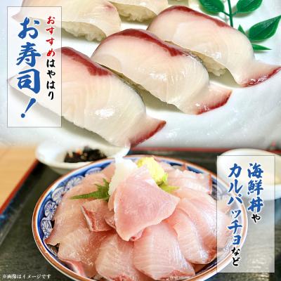 ふるさと納税 西予市 <訳あり 超冷薫 冷凍ぶりスライス 合計80枚(10g 10枚入り×8パック)>定期便 3カ月 |  | 02