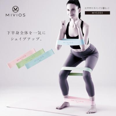 ふるさと納税 高槻市 エクササイズバンド3種セット/MVS505