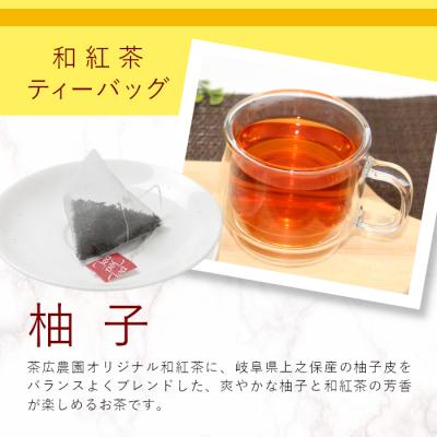 ふるさと納税 東白川村 和紅茶ティーバッグ ゆず 8個×2袋 東白川村産 岐阜県産 特選 和紅茶 紅茶 柚子 ティーバッグ |  | 01