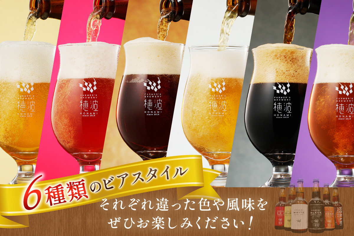 【定期便】浜田のクラフトビール6種飲み比べセット（12回コース） 酒 ビール クラフトビール 地ビール 地酒 定期 定期便 12回 セット 飲み比べ 【139_1914】