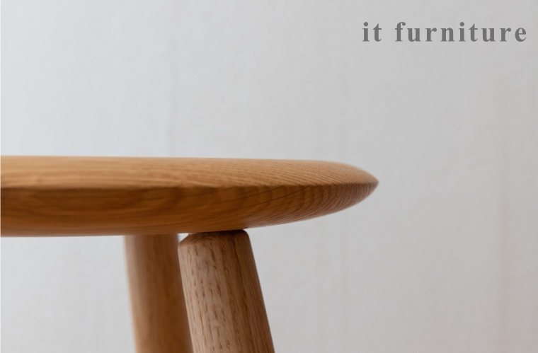 【チェリー】家具職人のmatthew スツール イス 椅子 ラウンド 丸型 ガーデンチェア おしゃれ ウッド＜5～6ヶ月程度で発送＞