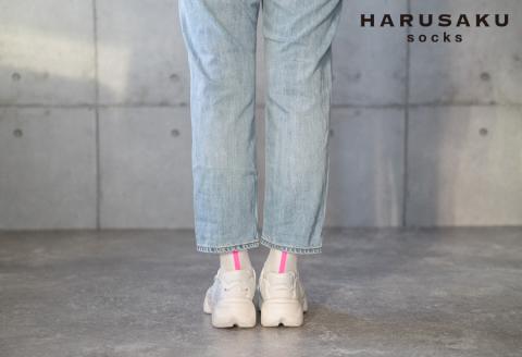 HARUSAKU 足袋バックラインソックス 5足セット （27cm～29cm）///バックライン足袋ソックス