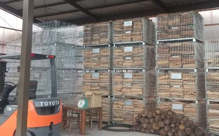 2026年10月上旬より順次出荷　株式会社樹工舎の「薪ぼうず」乾燥薪ミックス 20kg クヌギ・コナラ・アベマキ・サクラ キャンプ  薪 まき 