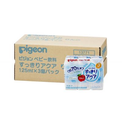 ふるさと納税 つくばみらい市 【 ピジョン 】すっきりアクア りんご 125ml×48個 紙パック |  | 03