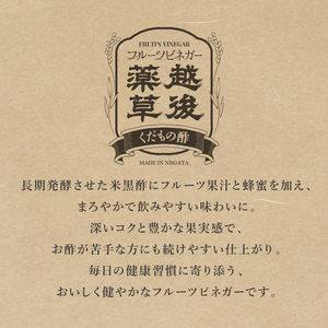 ぶどう酢 フルーツビネガー 300ml 飲むお酢 果実酢 ビネガー ドリンク 調味料 酢 瓶 国産 割り材 サワー ギフト プレゼント 送料無料 新潟 新潟県産 にいがた 上越 上越産