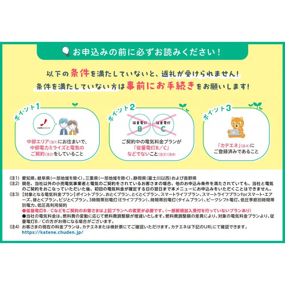 【2026年7月21日以降 受付一時停止予定】 宮田村産CO2フリーでんき 130,000 円コース（注：お申込み前に申込条件を必ずご確認ください）