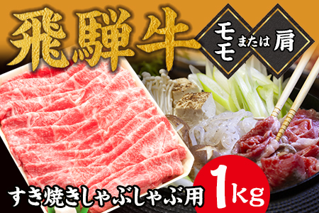 飛騨牛！お任せ1kg！モモ肉or肩肉  FN-Limited-SP