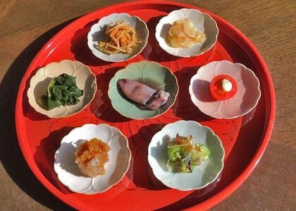 【波佐見焼】φ９ｃｍ小皿5枚組 桃釉 【西海陶器】５ １２８４３