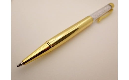 高品質キュービックジルコニア・YGボールペン【雑貨 日用品 人気 おすすめ 】
