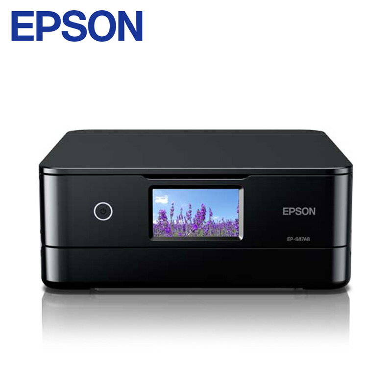 【ふるさと納税】EPSON Colorio インクジェットプリンター EP-887AB ブラック インクジェット複合機 インクジェット エプソン ふるさと納税 プリンター コピー機 印刷 人気 ランキング 【株式会社たなか】[F14112]