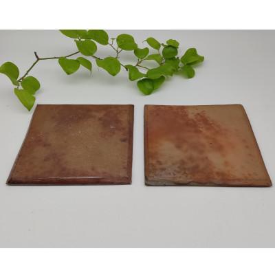 ふるさと納税 備前市 備前焼角平皿2枚セット(登り窯) |  | 02