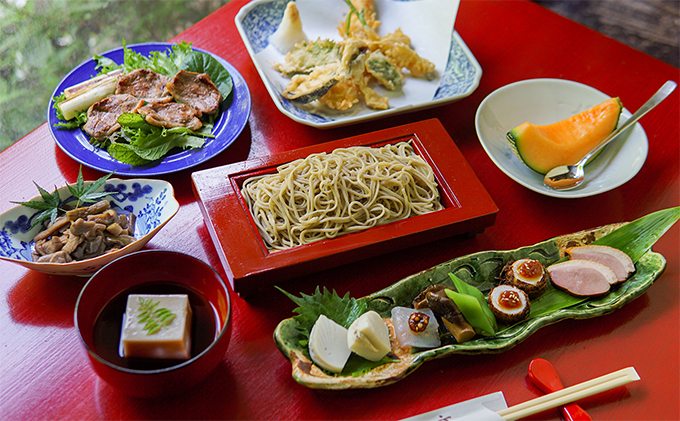 蕎仙坊「蕎麦懐石コース料理」御食事券（4人）