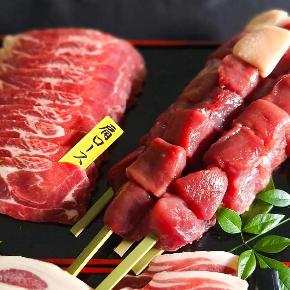 猪BBQセット 6～7人前(猪スライス150g×4パック/猪串75g×5本) ジビエ 猪肉 大分県 日田市 焼肉 BBQ [ARDE001]