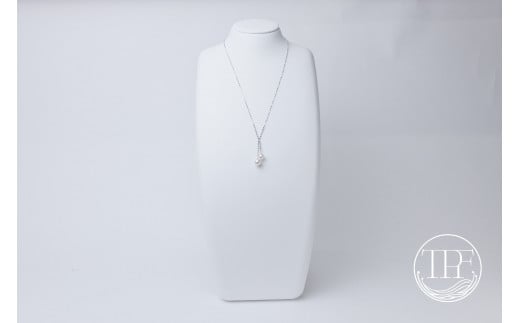 真珠 アクセサリー ネックレス K18 18K ホワイトゴールド ジュエリー 三重県 伊勢志摩 伊勢 鳥羽 志摩 志摩市 ギフト 贈り物 贈答 贈答用 プレゼント 人気 結婚式 記念日 母の日 成人式 バレンタイン ホワイトデー アコヤ真珠 本真珠 養殖場 チェリーネックレス チェリー さくらんぼ K18WG