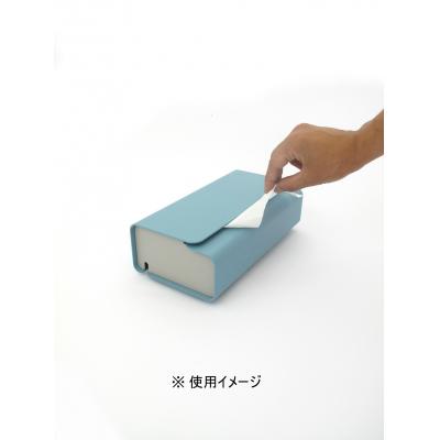 ふるさと納税 八尾市 paol(ブルー)<ティッシュBOXケース>(B145) |  | 01