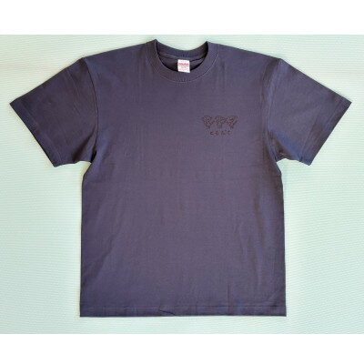 【ふるさと納税】豊明福祉会メイツ　オリジナルTシャツ【デザイン:ともだち(スレート)・サイズ:M】【1719684】