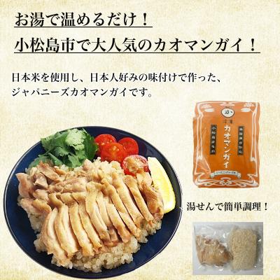 ふるさと納税 小松島市 冷凍カオマンガイ 2人前 鶏肉 タイ チキン ライス カオマンガイ タイ料理 |  | 01