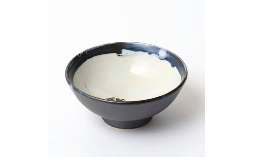 大堀相馬焼 松永窯 飯碗 ブラック(小)