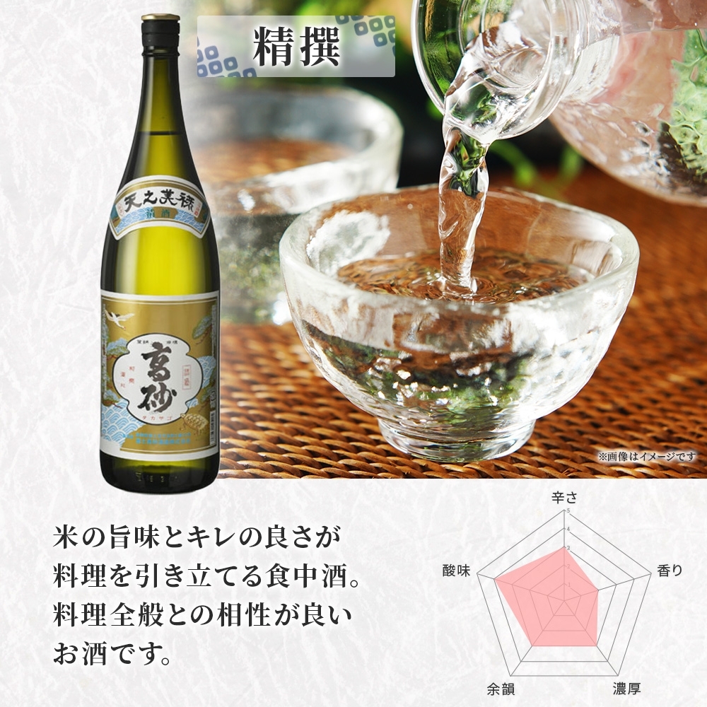 0012-106-03 高砂 精撰 1800ml