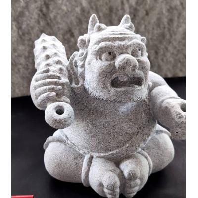 ふるさと納税 高松市 庵治石「鬼っこ」どん太