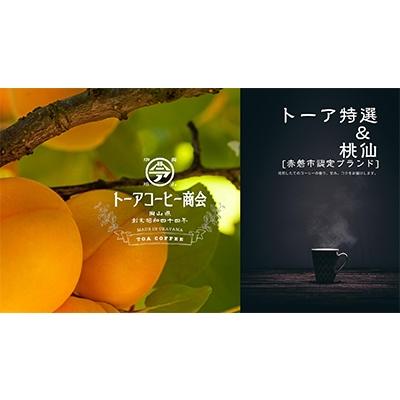 ふるさと納税 赤磐市 トーアコーヒー商会 自家焙煎 コーヒー 桃仙ブレンド 【中挽き】500g [NO5765-0638]