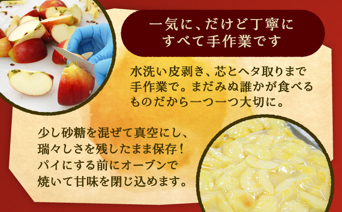 真っ赤な果実のアップルパイ / りんご 林檎 リンゴ あっぷるぱい ケーキ スイーツ 洋菓子 ギフト / 恵那市 / 銀の森 [AUBG055]