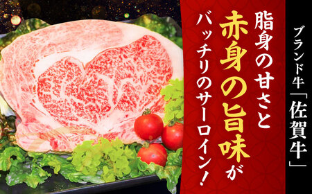 【レビューキャンペーン実施中】全国トップクラスのブランド牛！佐賀牛 サーロインステーキ 計500g（250g×2枚）黒毛和牛 ステーキ 牛肉 / 佐賀県 / ヤマサン食品 [41ADAA004]