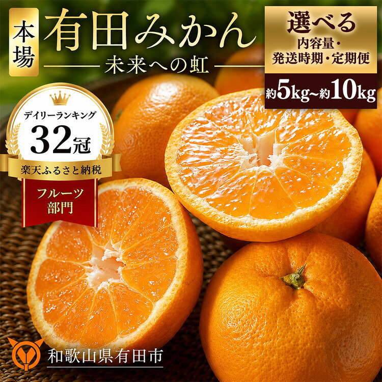 有田みかん「未来への虹」10kg 送料無料 産地直送