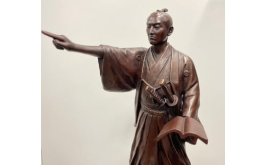 吉田松陰先生 ブロンズ像 置物 インテリア　｜HG000898