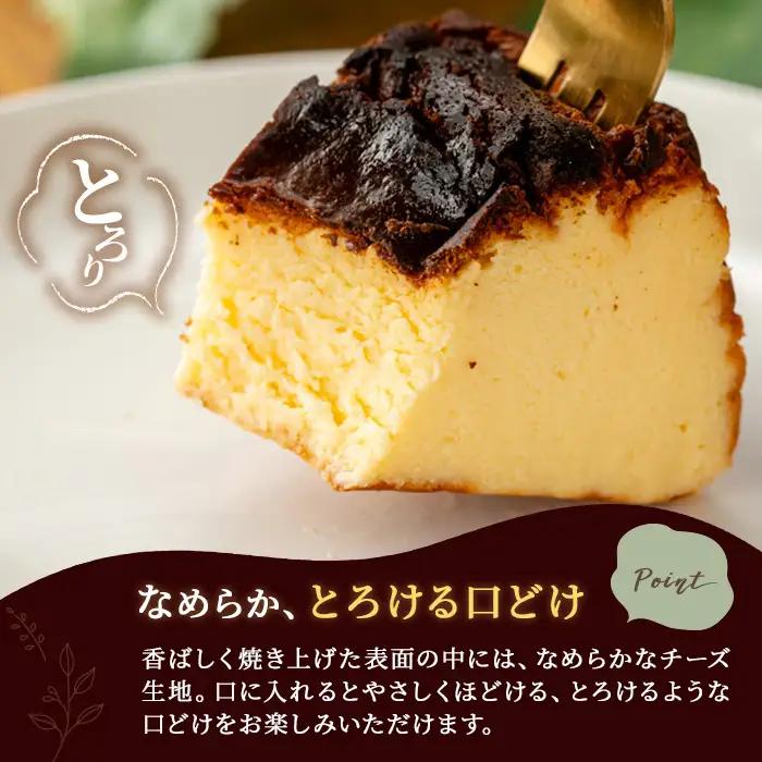 米粉の濃厚バスクチーズケーキ | バスク 6カット ケーキ