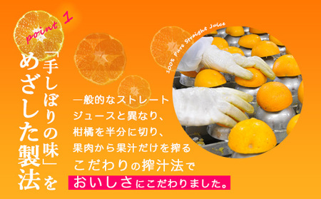 伊藤農園 100％ピュアジュース みかんしぼり180ml×30本(B604-3)