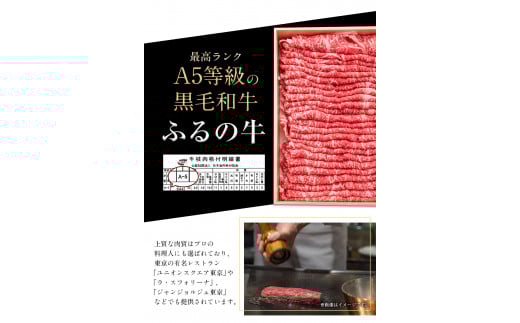 ふるの牛（黒毛和牛）Ａ５特選 切り落とし 750g A5 ミシュラン掲載《30日以内に出荷予定(土日祝除く)》---skr_ffrnkrot_30d_21_21900_750g---