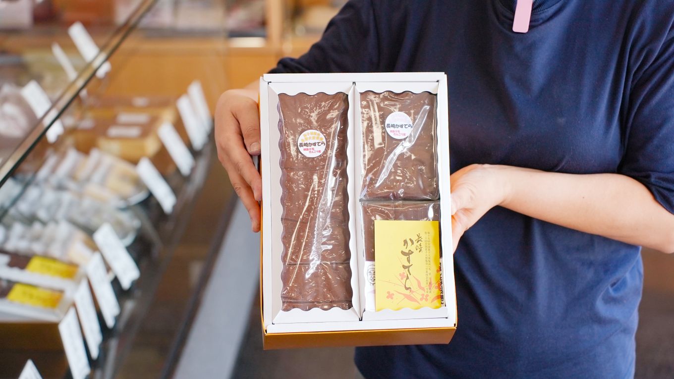 【全国菓子大博覧会受賞】長崎カステラ2斤セット[5839-1127]