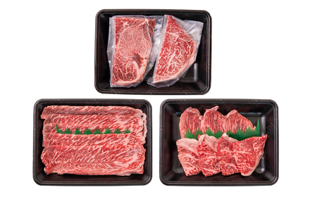 【宮崎牛】赤身堪能セット　計600g　4等級以上　国産牛肉＜1.5-27＞Y