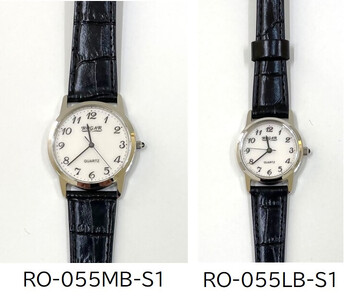 国産腕時計　ROGAR　RO-026M-BK