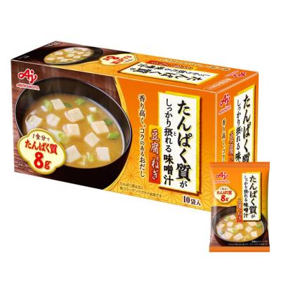 ふるさと納税 川崎市 味の素 豆腐とねぎ / なすと油揚げ 各10食 たんぱく質がしっかり摂れる味噌汁 インスタントみそ汁 |  | 01