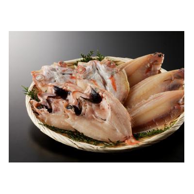 ふるさと納税 浜田市 大秀商店の「干しのどぐろ4尾と子持ち笹かれい3尾」干物セット |  | 01